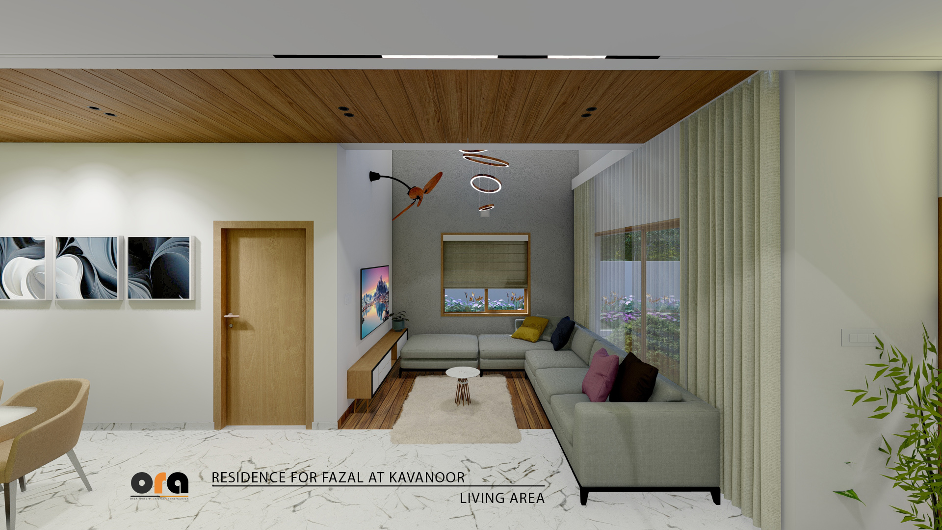 Residence for Fazal — Living Area 01