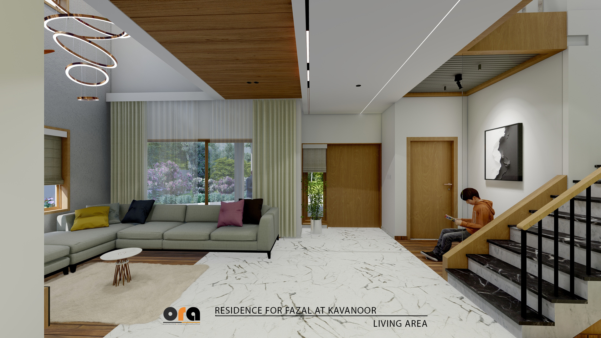 Residence for Fazal — Living Area 02