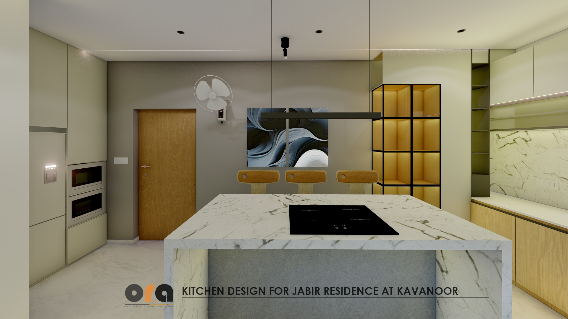 Kitchen Design for Jabir — Revised