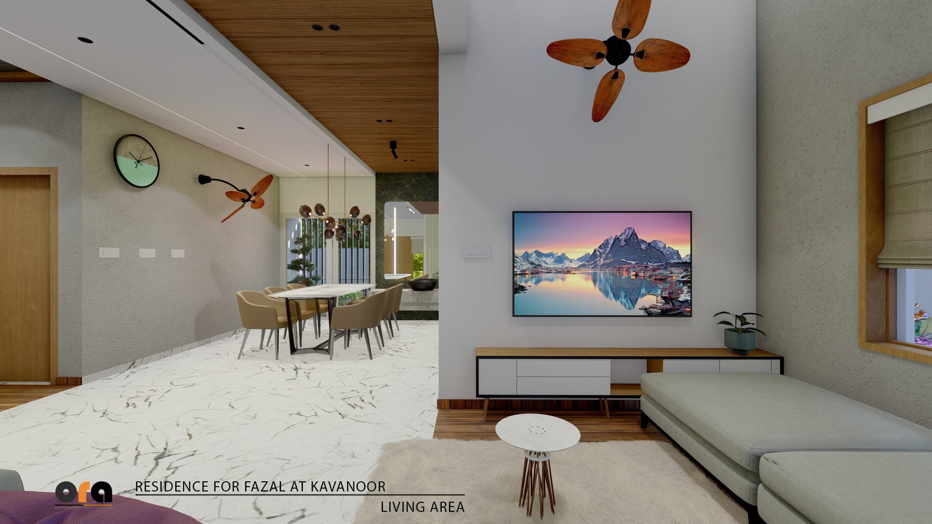 Residence for Fazal — Living Area 03