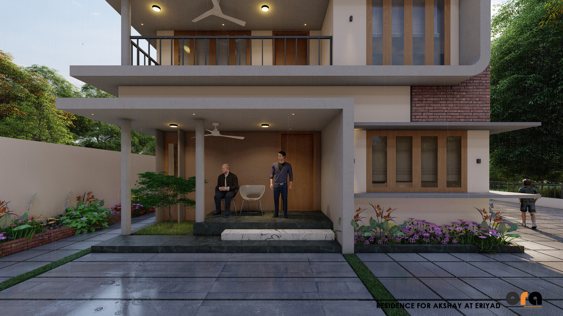 Residence for Akshay — Entry Porch