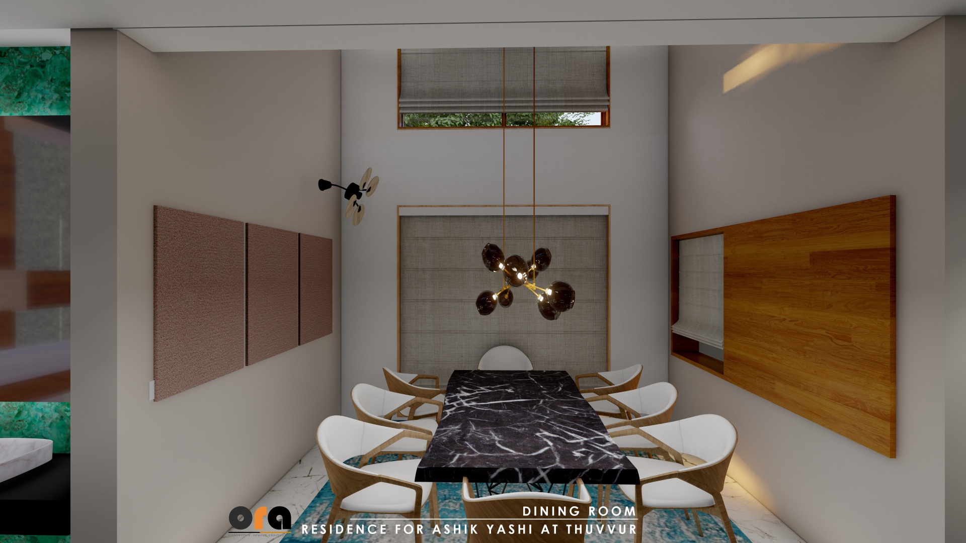 Residence for Ashik Yashi — Dining Room