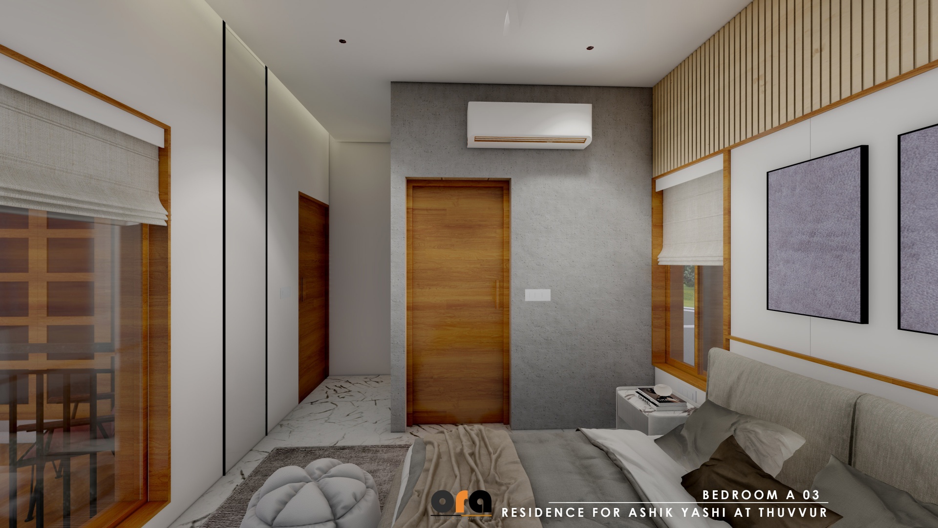 Residence for Ashik Yashi — Bedroom A