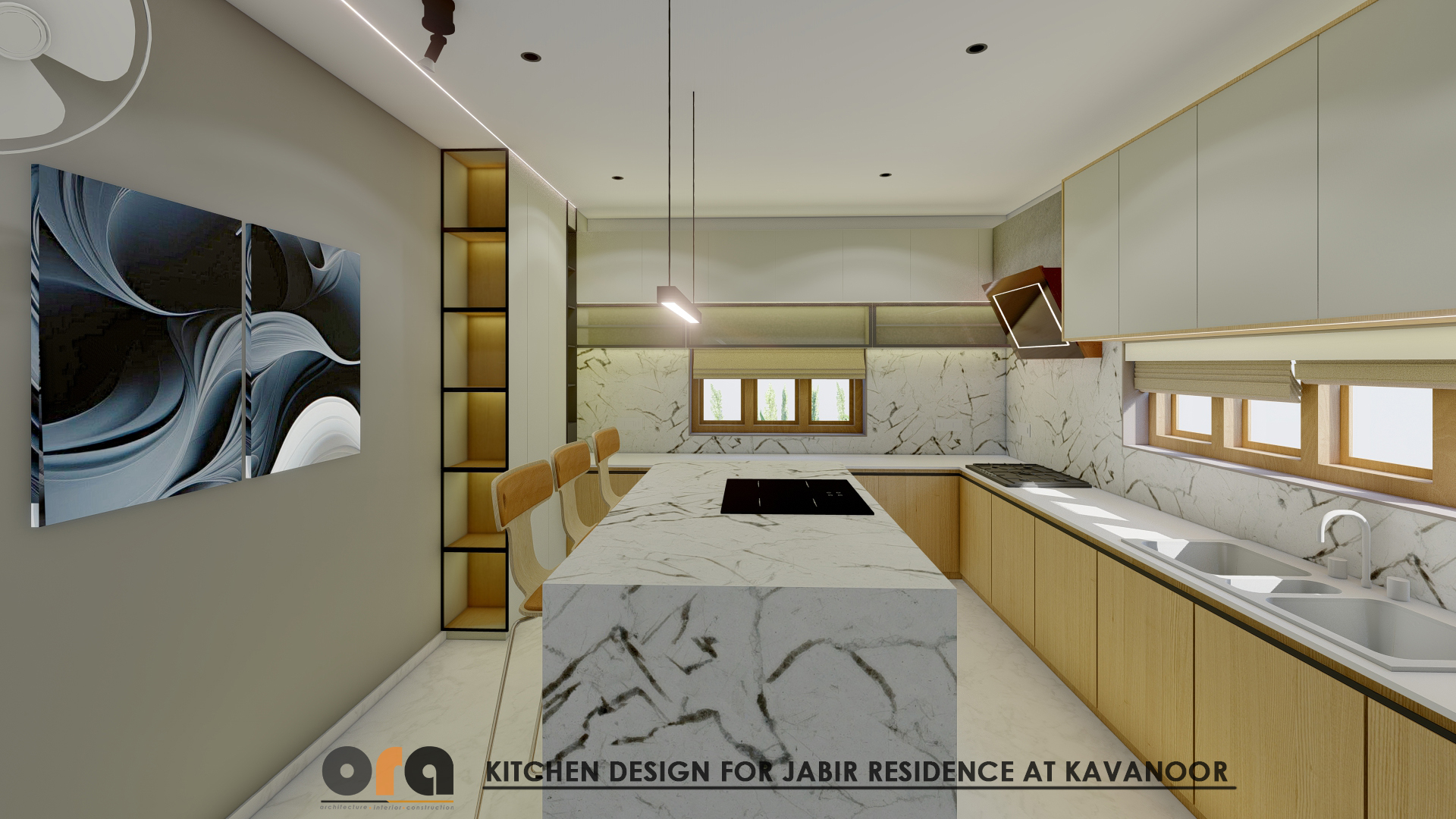 Kitchen Design for Jabir — View 01